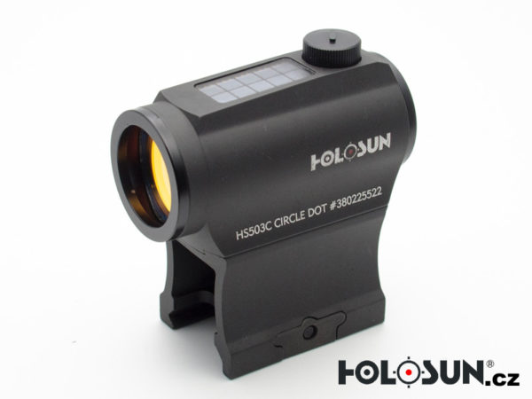 Micro kolimátor se solárním panelem Holosun HS503C