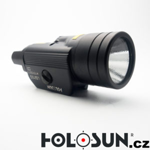 Pistolový laser se svítilnou LS210G - zelený