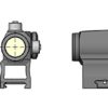 Titanová QD montáž 1,4" Absolute co-witness (nový design) - Image 2