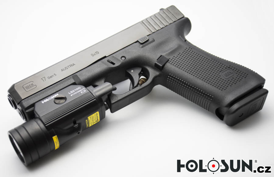 Pistolový laser se svítilnou LS210G - zelený - Obrázek 2