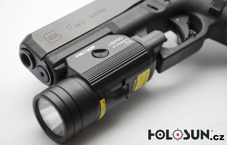 Pistolový laser se svítilnou LS210G - zelený - Obrázek 3