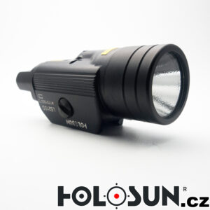 Pistolový laser se svítilnou LS210R - červený